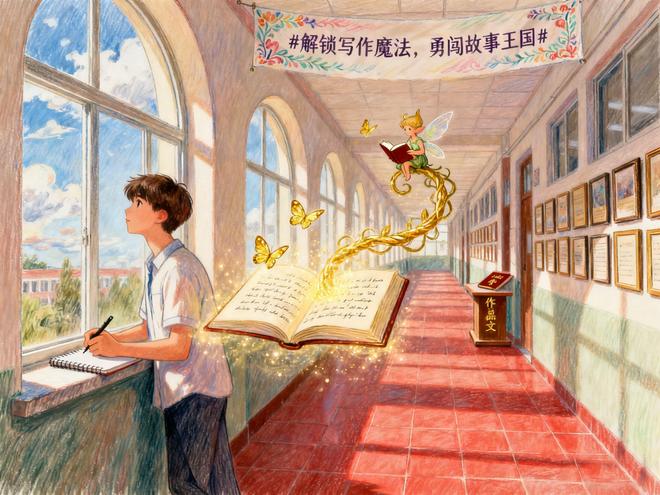陪娃写作文崩溃？这本把写作变冒险的漫画书帮我家娃摆脱流水账(图1)